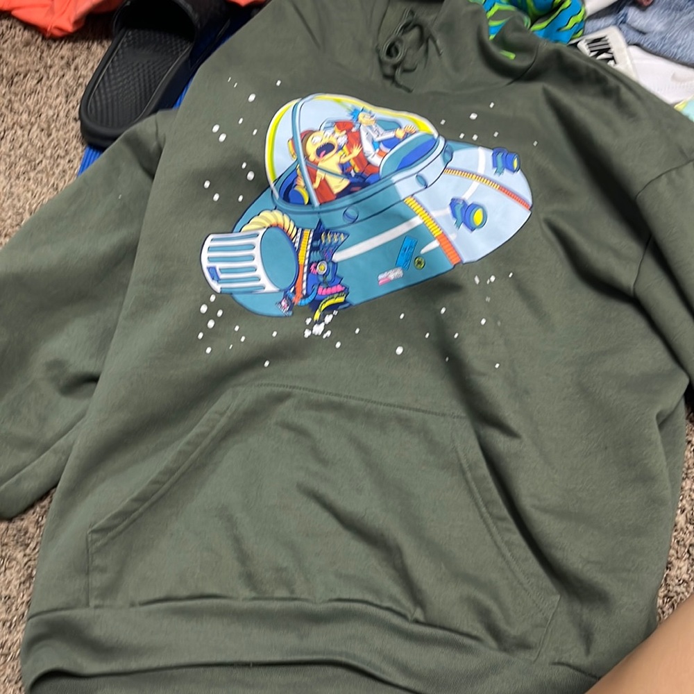 Rick and morty hoodie